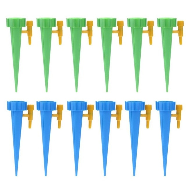 New 12pcs Drip Irrigation System Automatic Watering Spike for Plants garden watering system irrigation system greenhouse